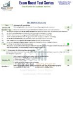 1st Year Class Federal Board Test Series – sample page 27 – ExamBoost