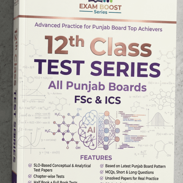 12th Class Punjab Boards Test Series 2027 – ExamBoost