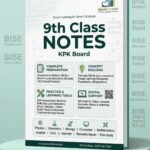 9th Class Notes KPK Board | Chapter-wise Printed Notes
