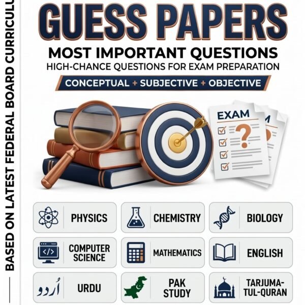 10th Class Guess Paper 2026 Federal Board FBISE – ExamBoost