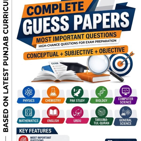10th Class Guess Papers Punjab Boards 2027 – ExamBoost