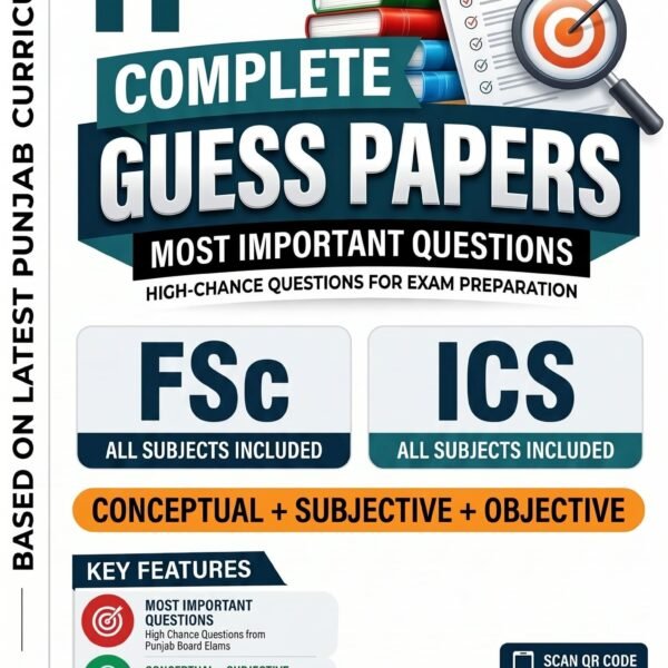 11th Class Guess Papers Punjab Boards FSc ICS 2027 – ExamBoost