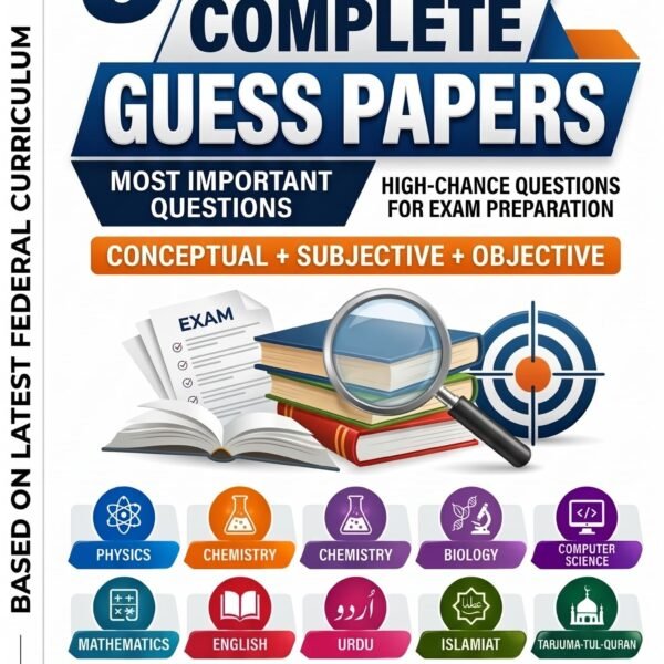 9th Class Guess Papers Federal Board 2027 – ExamBoost
