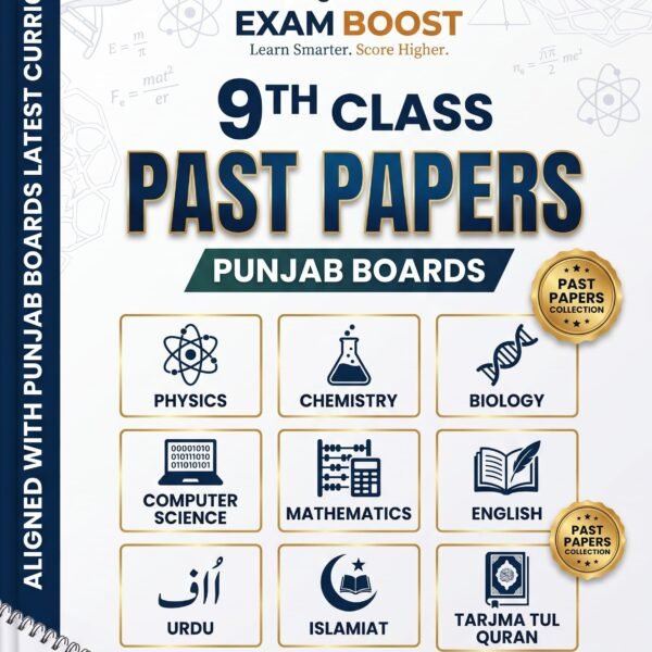 9th Class Past Papers Punjab Board 2027 – ExamBoost