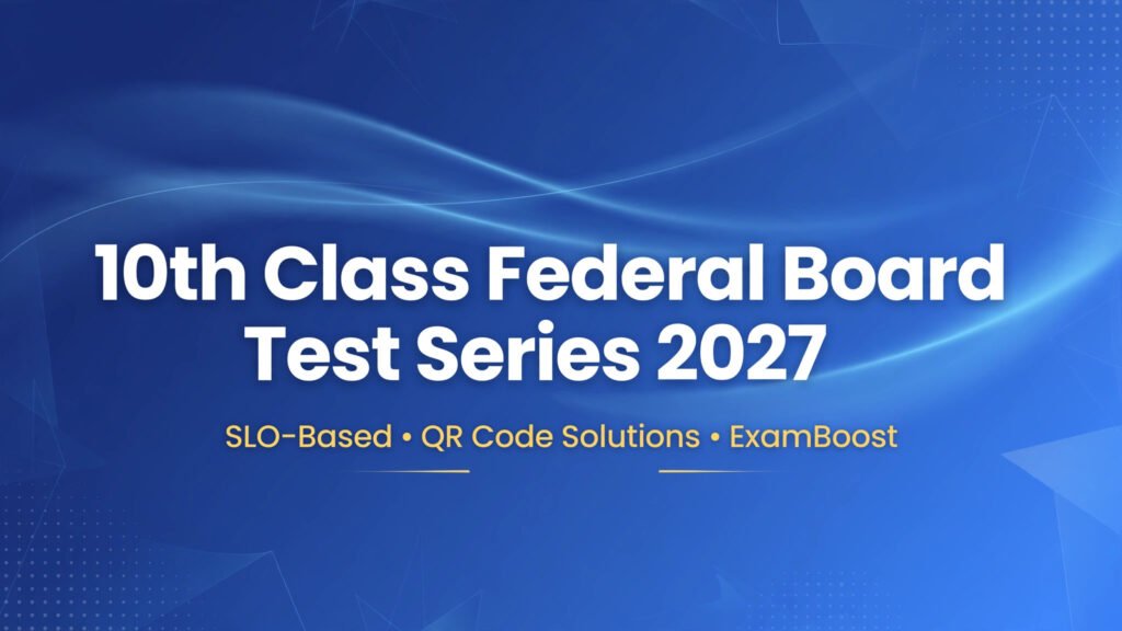 10th class federal board test series