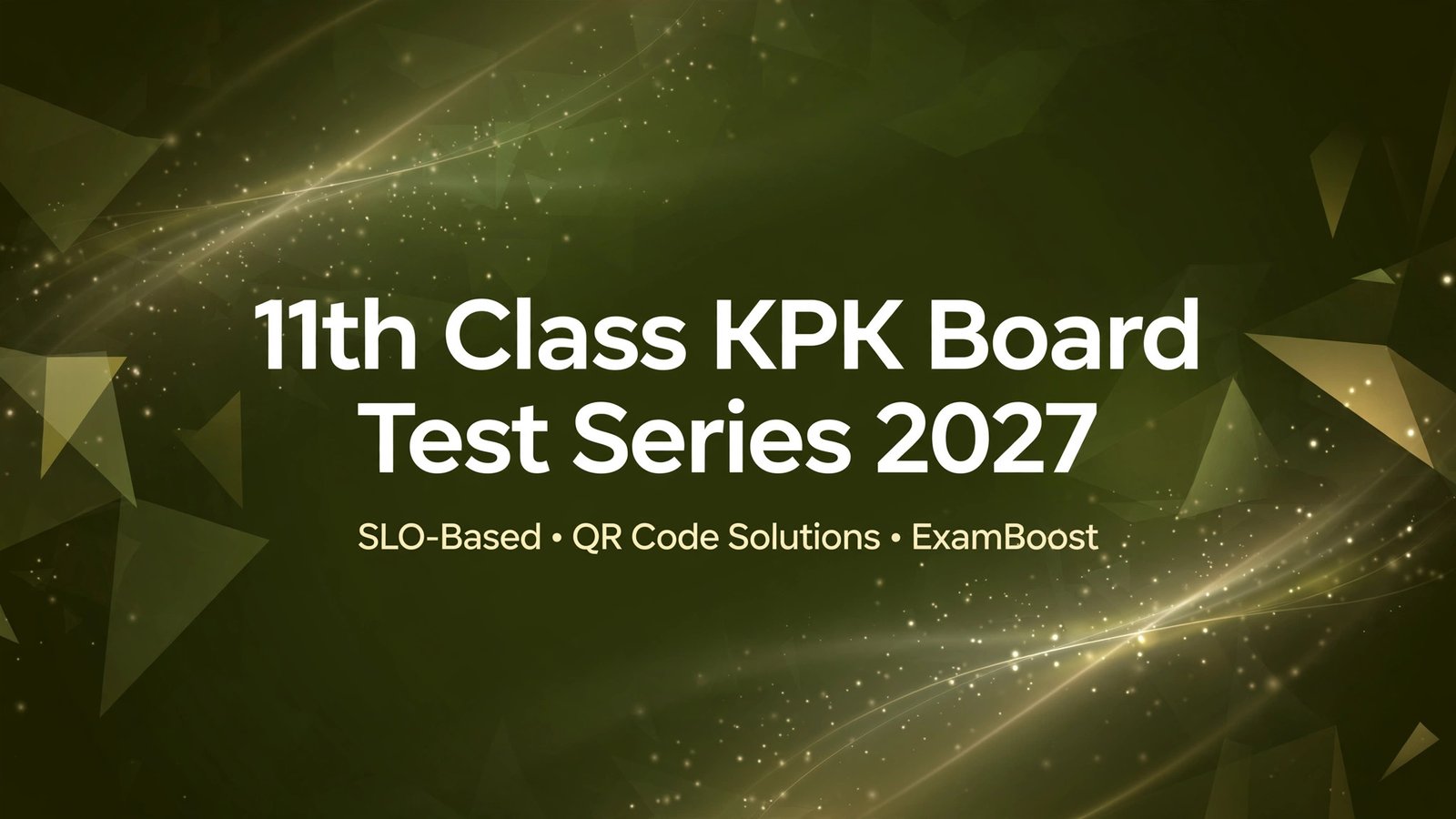 11th class kpk board test series
