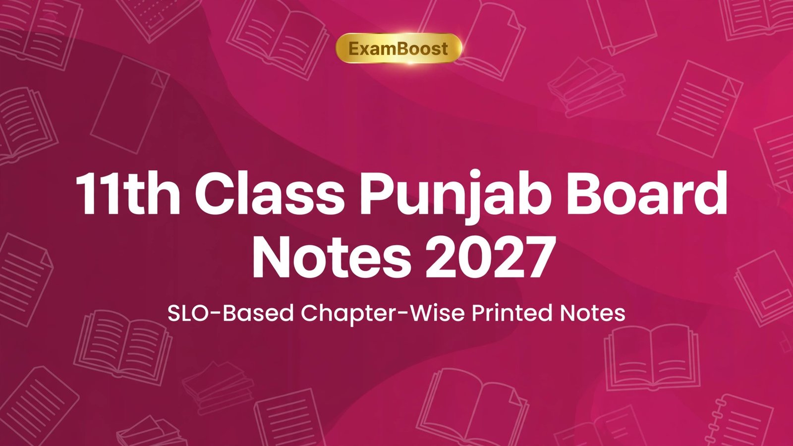 11th punjab notes – ExamBoost