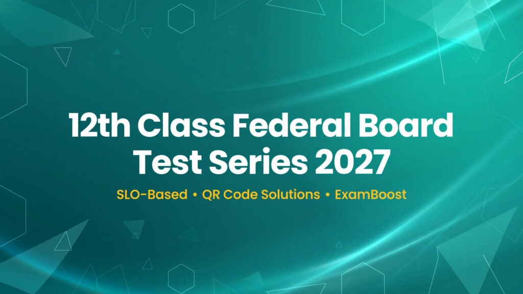 12th class federal board test series
