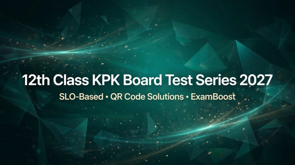 12th class kpk board test series