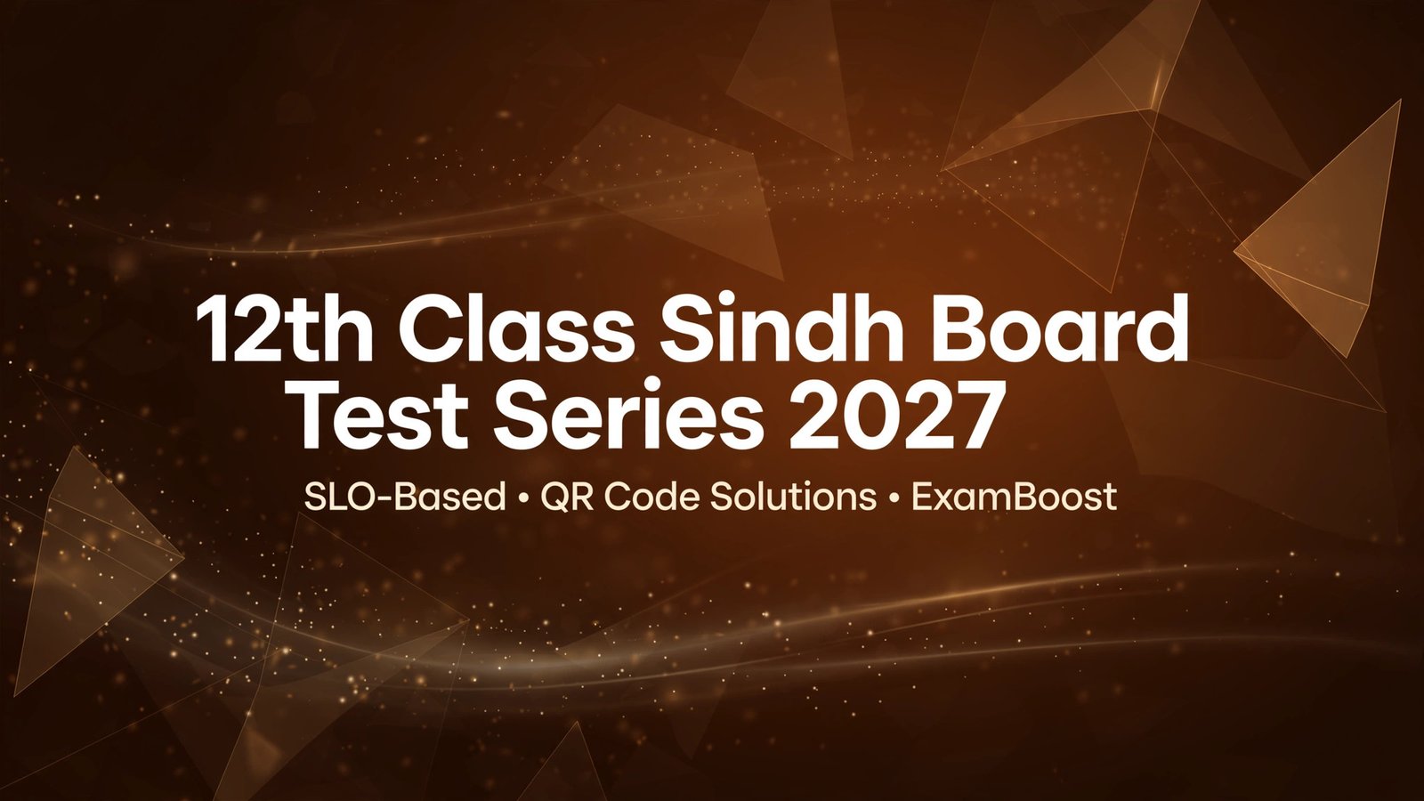 12th class sindh board test series