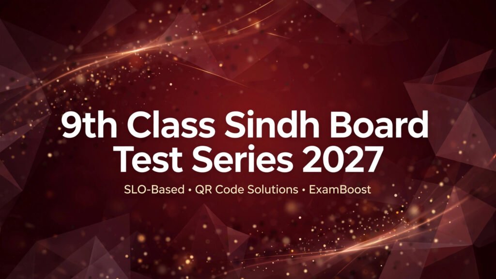 9th class sindh board test series